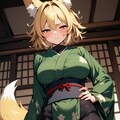 全年齢向けに服装弱体化（？）された化け狐 2枚目