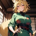 全年齢向けに服装弱体化（？）された化け狐 3枚目
