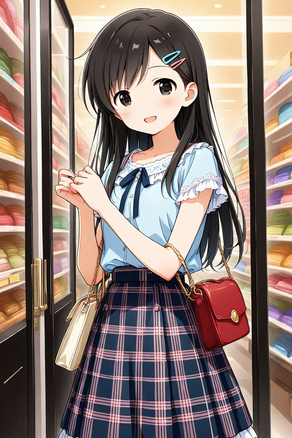お買い物の三女ちゃん☃️✨