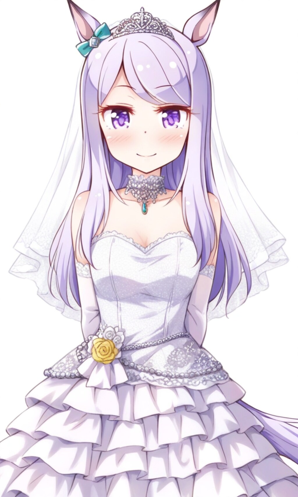 メジロマックイーン ウエディングドレス