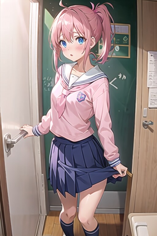 ねえ、似合うかな？