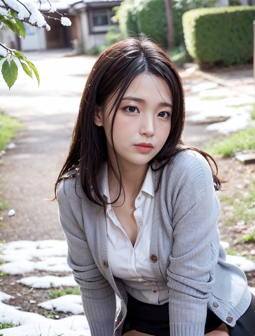 清楚な未亡人～4 | の人気AIイラスト・グラビア