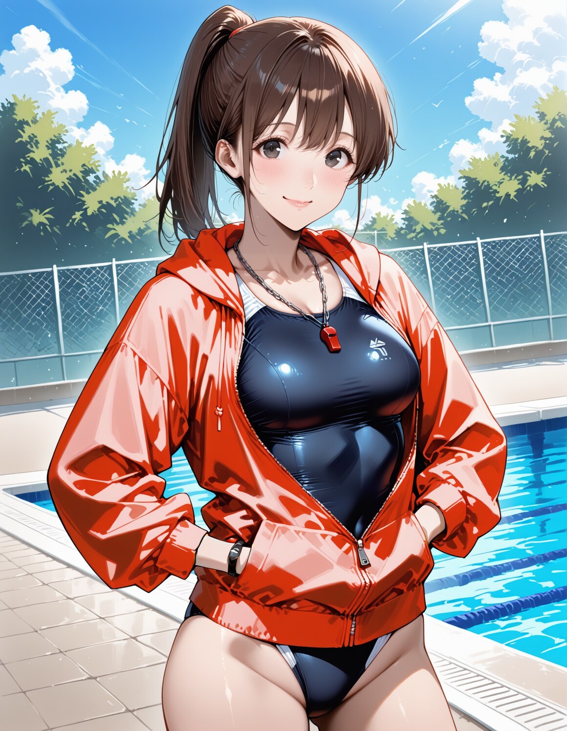 水泳の先生💕