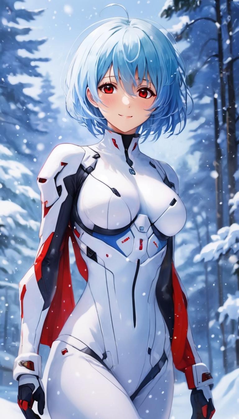 雪のレイちゃん | の人気AIイラスト・グラビア