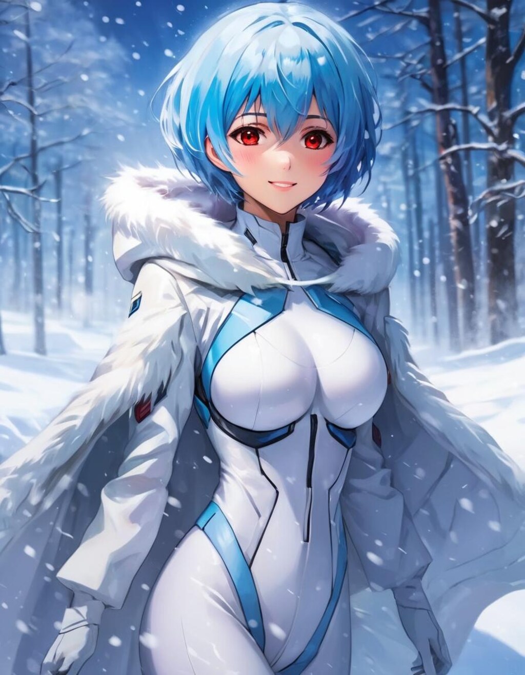 雪のレイちゃん