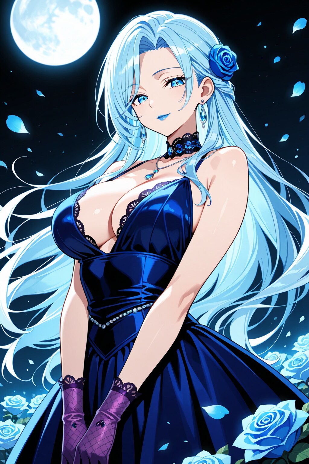 青薔薇の淑女