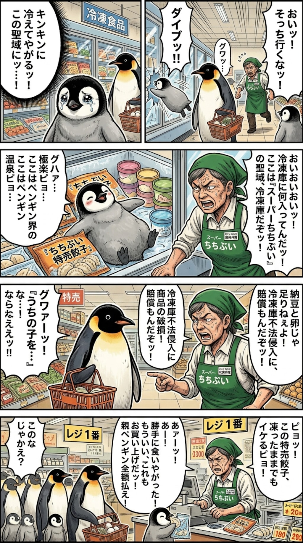 ペンギンの対処法