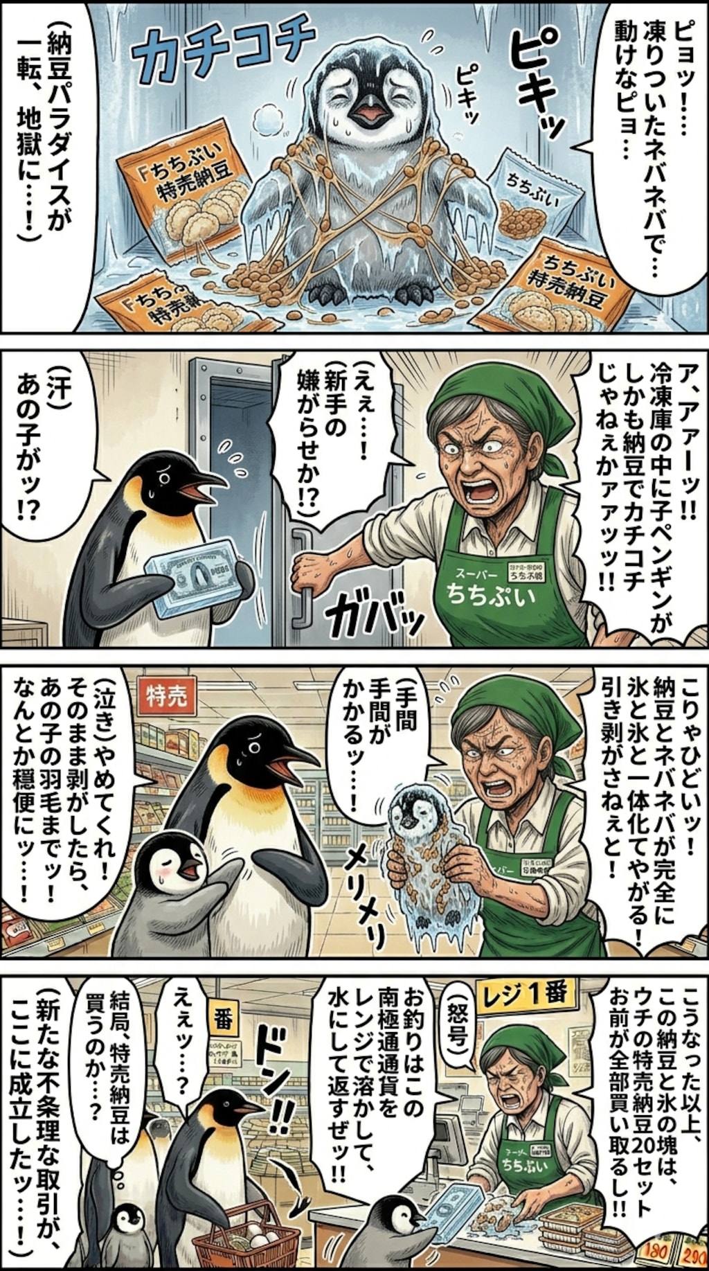 ペンギンの対処法