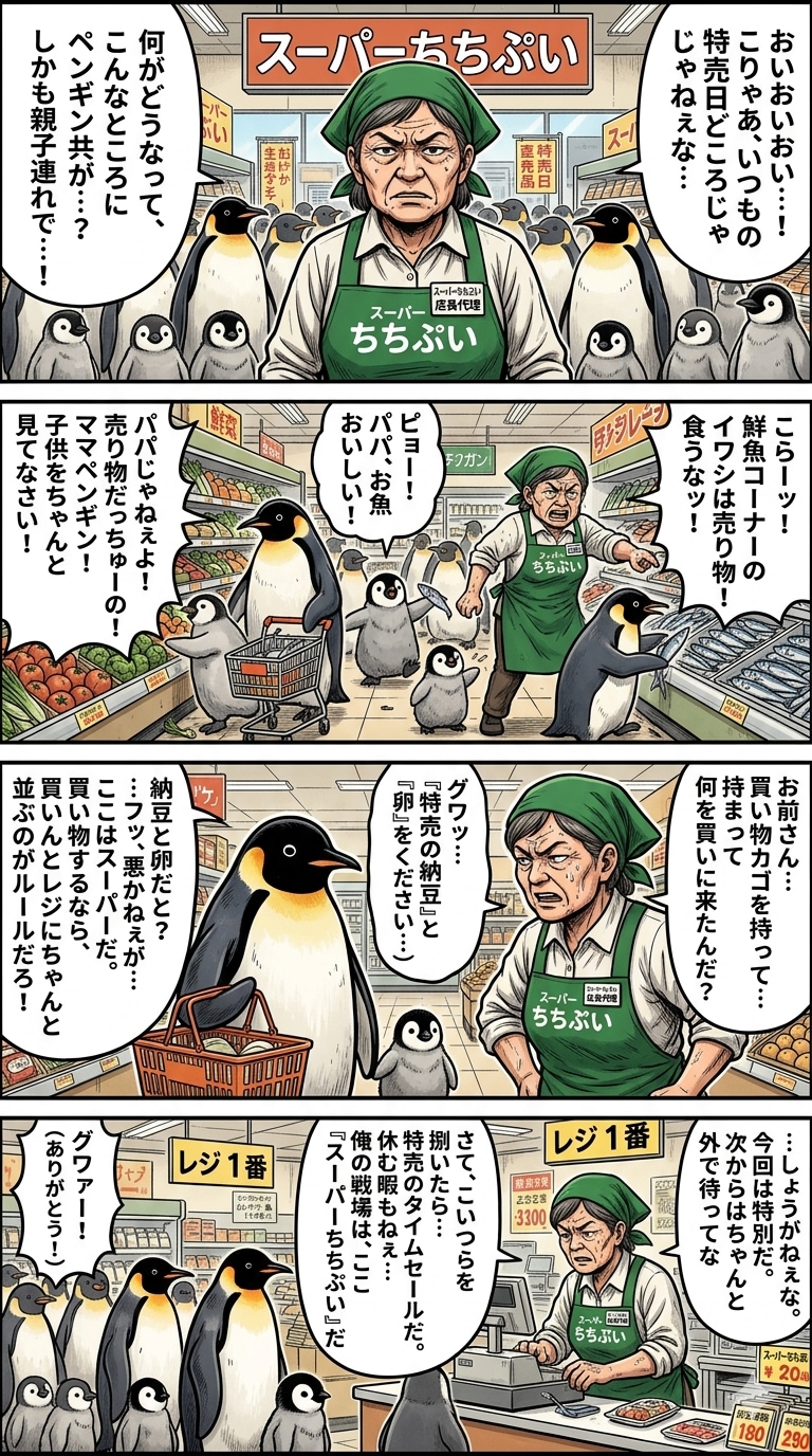 ペンギンの対処法