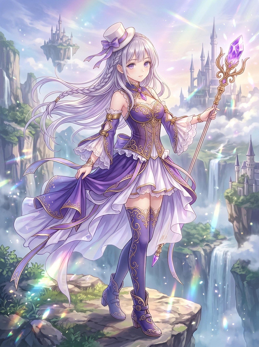 聖光の街に舞う幻想魔姫