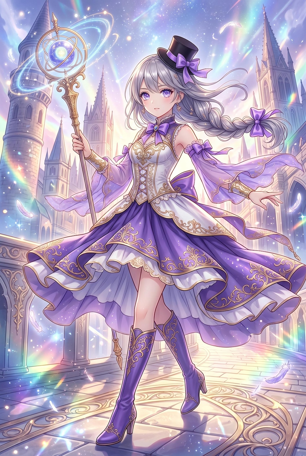 聖光の街に舞う幻想魔姫