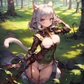 けも耳少女 2枚目