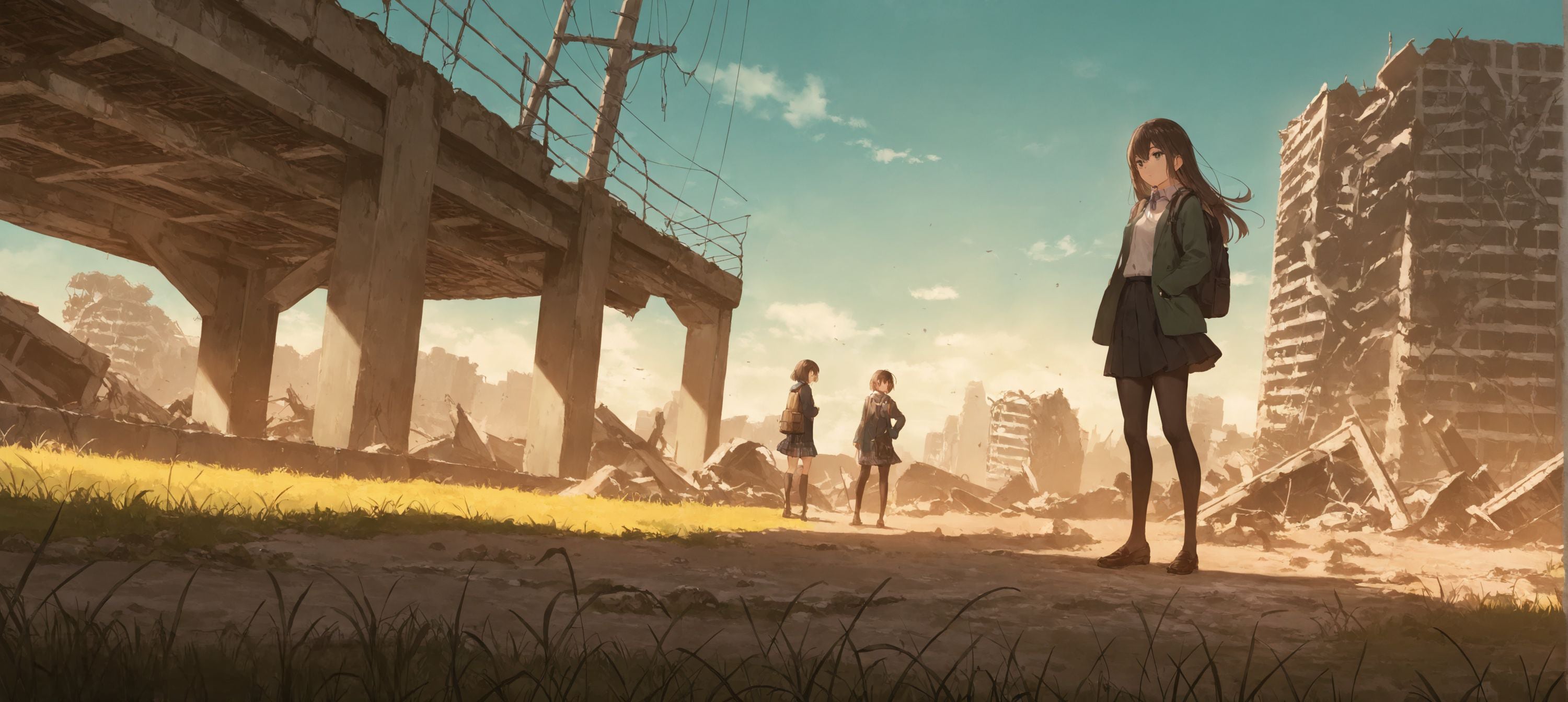 Tokyo 50 years after the end of WWIII | の人気AIイラスト・グラビア