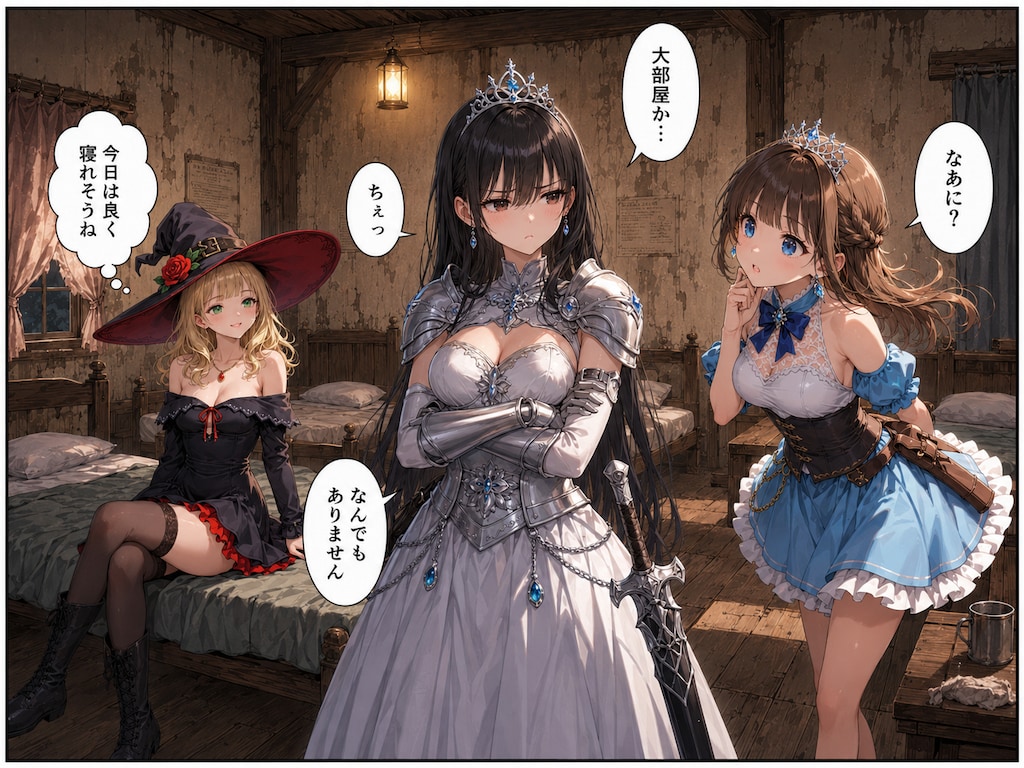 姫様と爺と姫騎士と