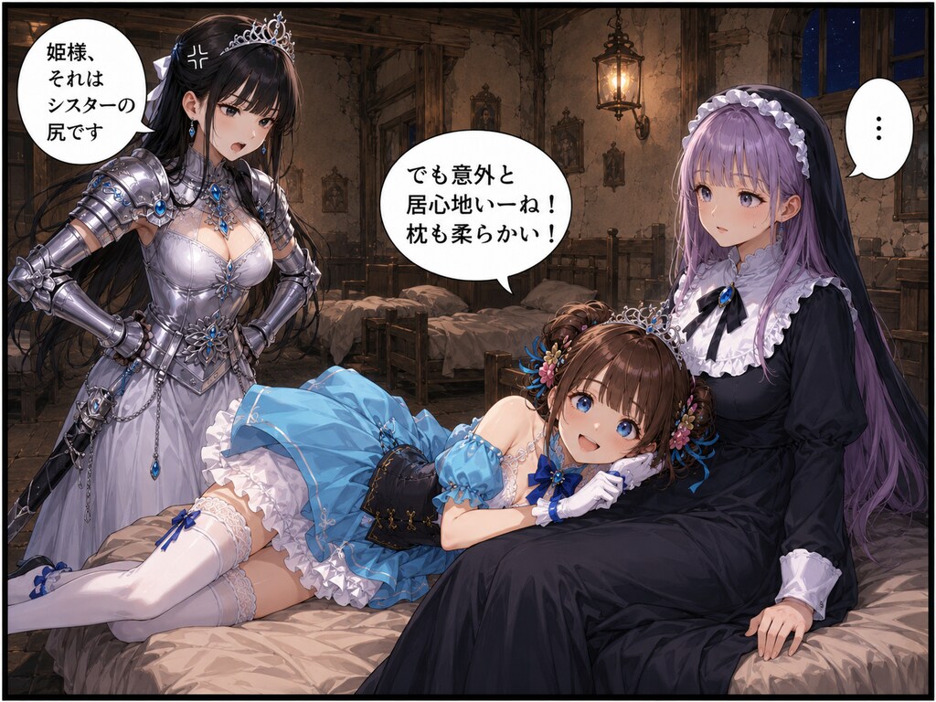 姫様と爺と姫騎士と