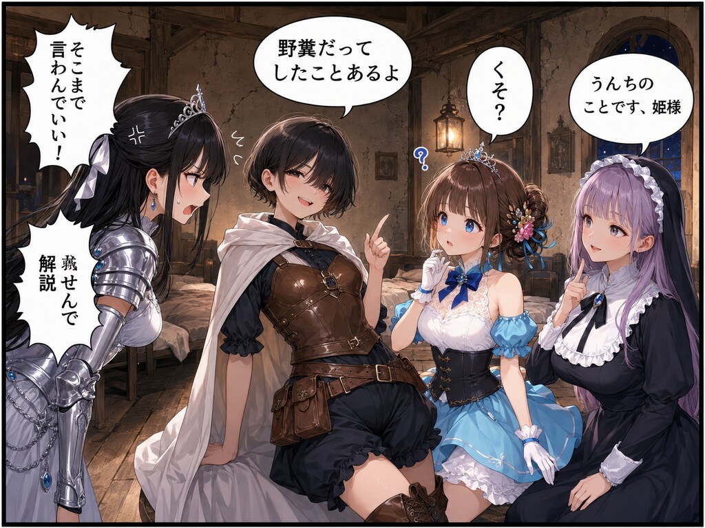 姫様と爺と姫騎士と