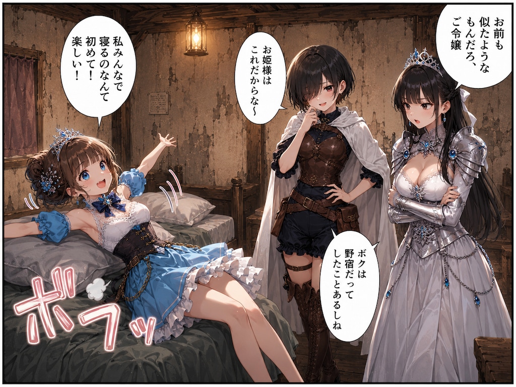 姫様と爺と姫騎士と