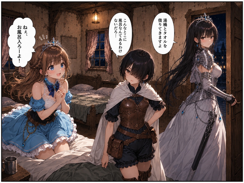 姫様と爺と姫騎士と