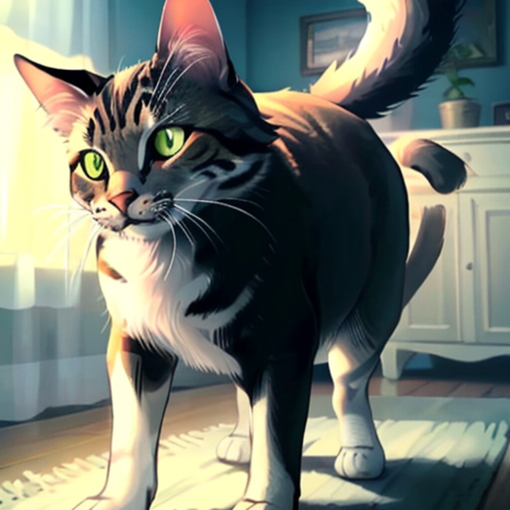 TOPAZで猫チャレンジ！