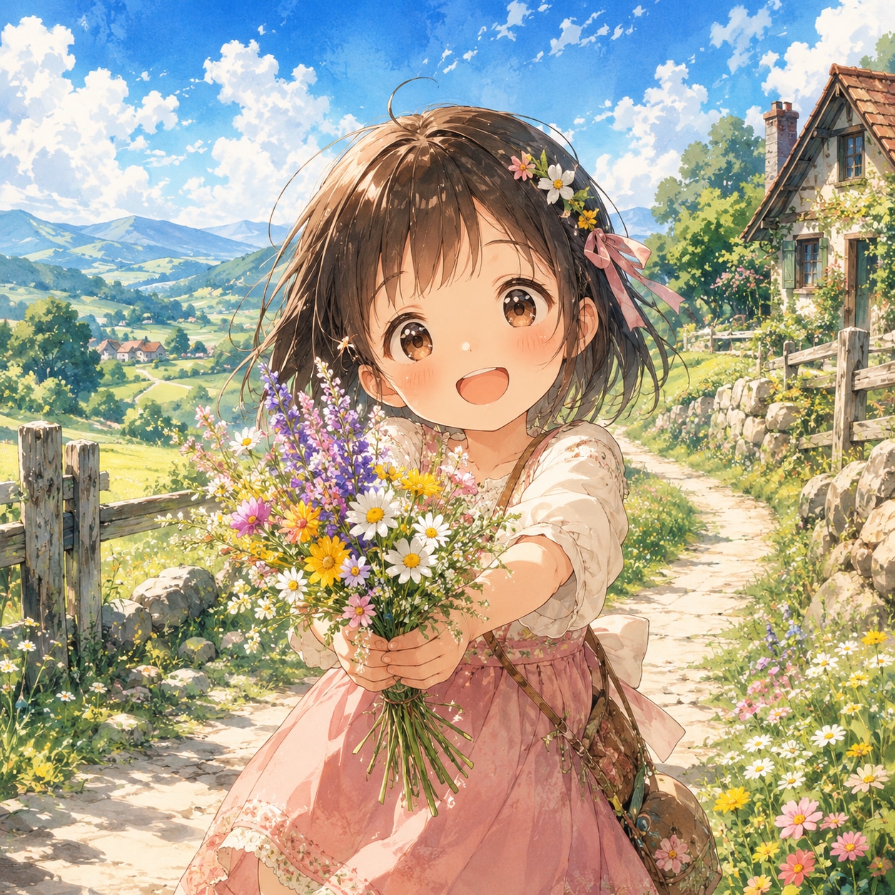 少女がくれた春 | の人気AIイラスト・グラビア