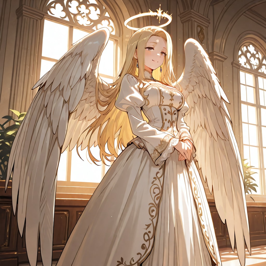 ドレスといえばこの天使さん