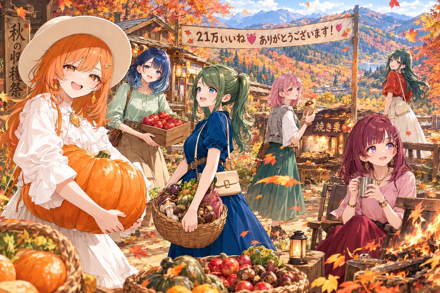 210,000いいね💞ありがとうございます‼️ | の人気AIイラスト・グラビア