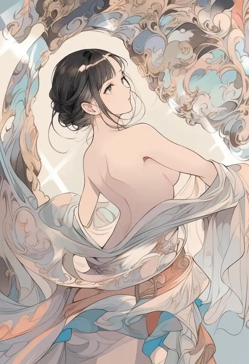 和服と背中