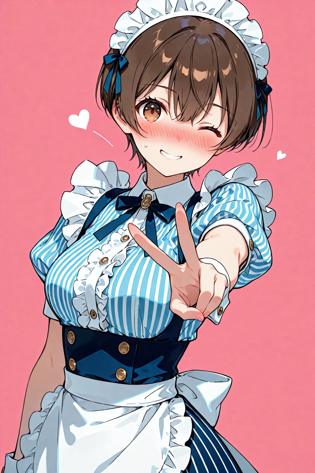 結衣ちゃんのはっぴーピース✌️✨ | の人気AIイラスト・グラビア