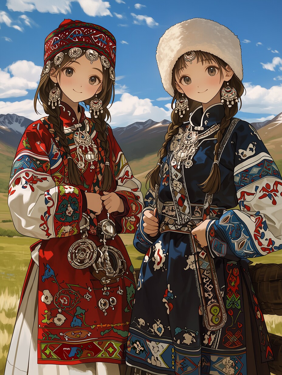 草原少女123