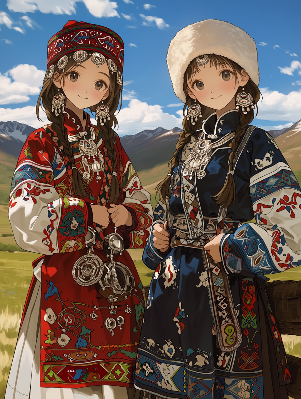 草原少女123
