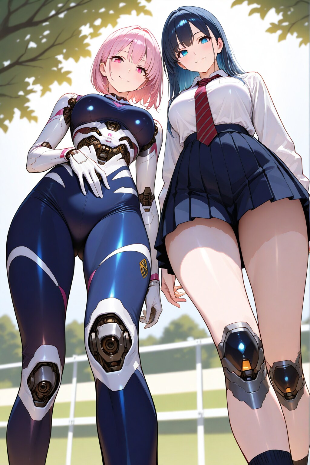 ちちぷい生成メカ娘　転入生にはまだ制服がない