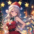 サンタなドレスのクリスマス 2枚目