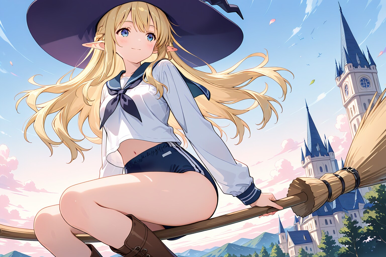 見習いセーラーブルマほうつかいの旅々