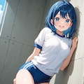 ねぇねぇ見て見て！ブルマ穿いてみたよ！ 6枚目