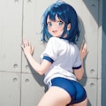 ねぇねぇ見て見て！ブルマ穿いてみたよ！ 3枚目