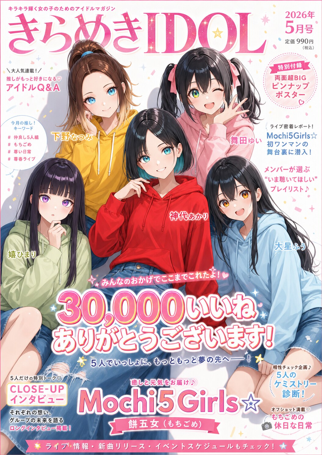 30,000いいねありがとうございます✨