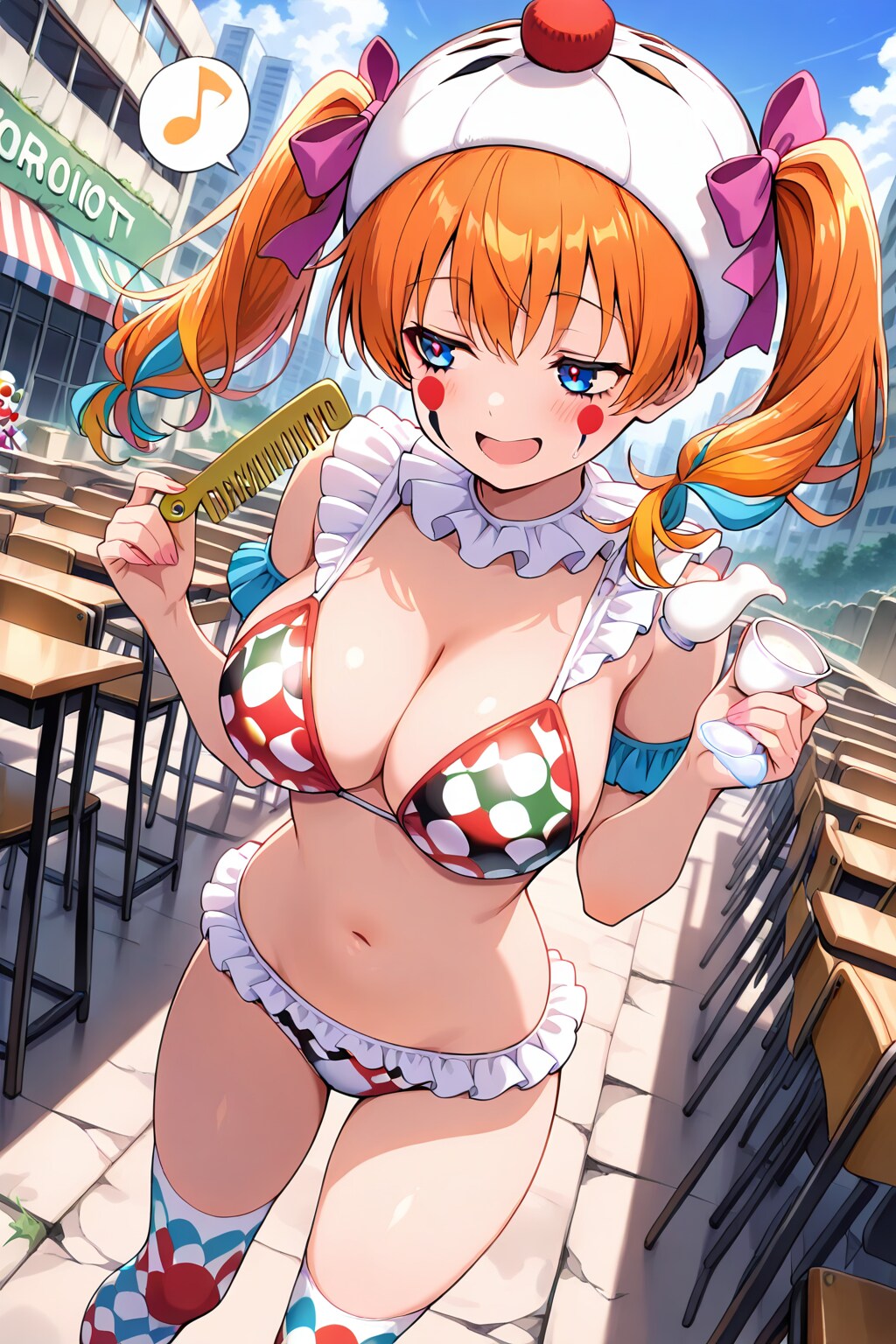 今日のピエロちゃん