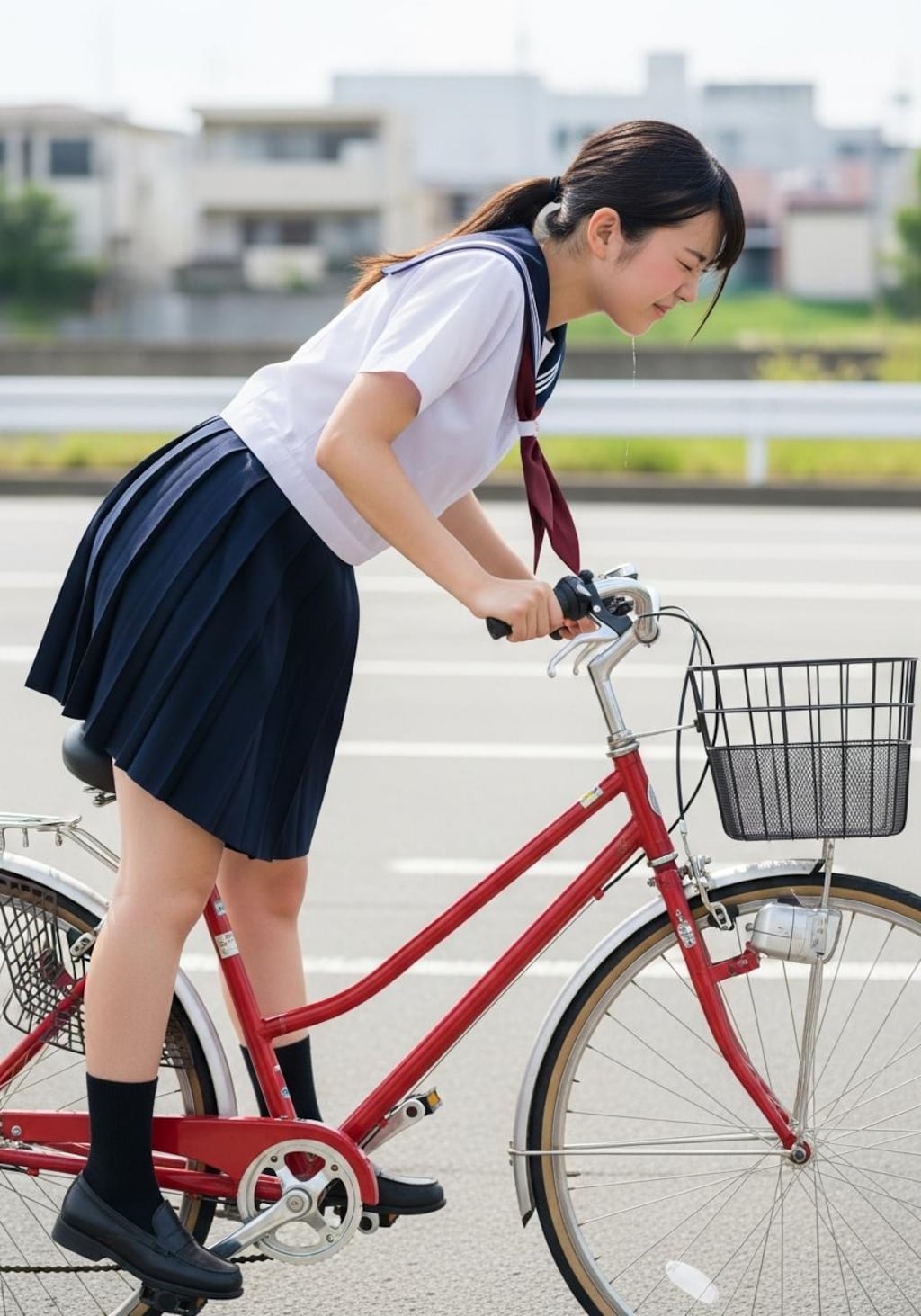 妄想劇場「自転車通学」