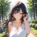 白のワンピース 3枚目