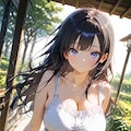 白のワンピース 2枚目
