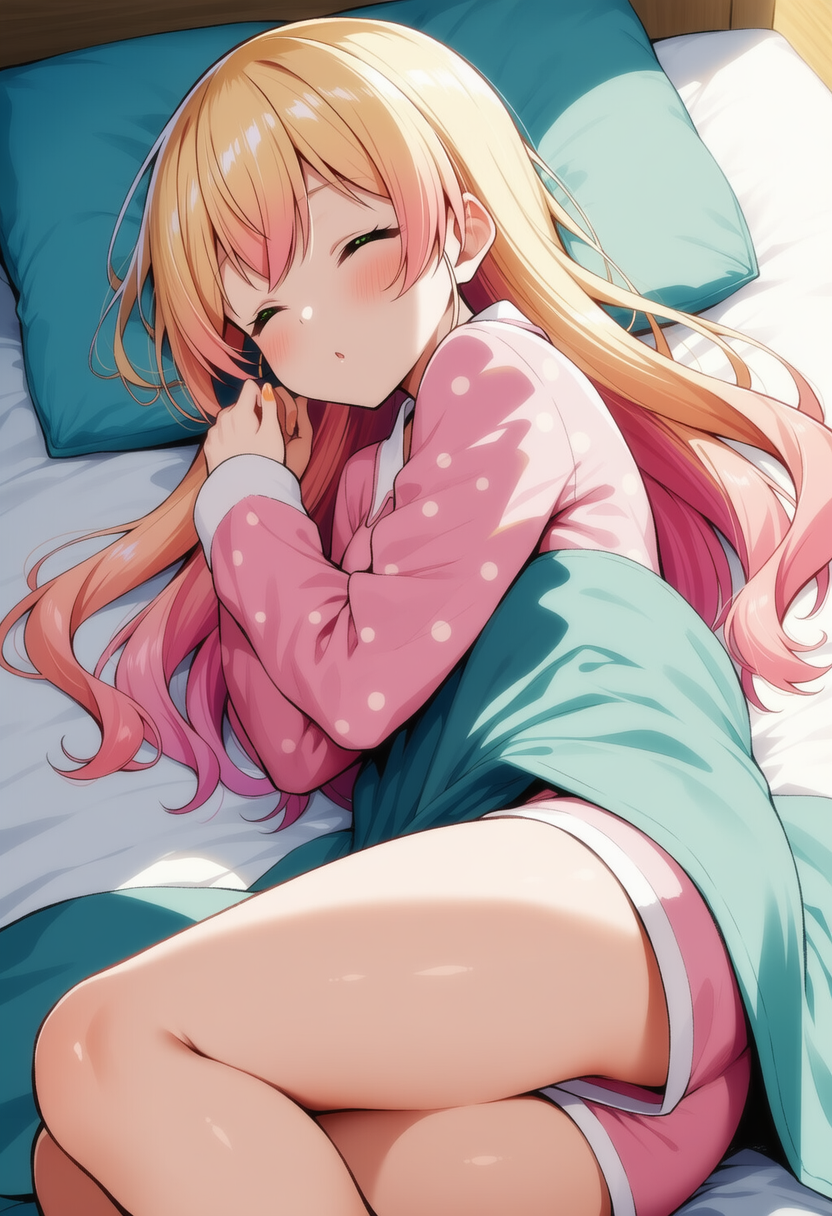 あと5分・・・Zzzz（桃鈴ねね）