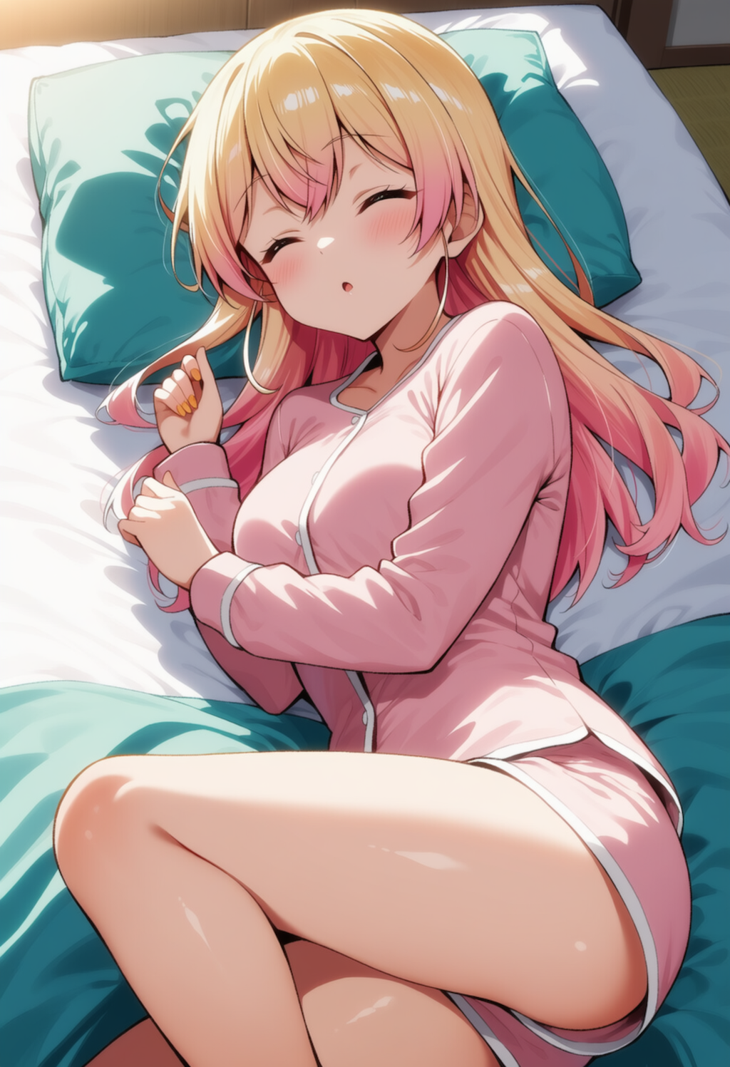あと5分・・・Zzzz（桃鈴ねね）