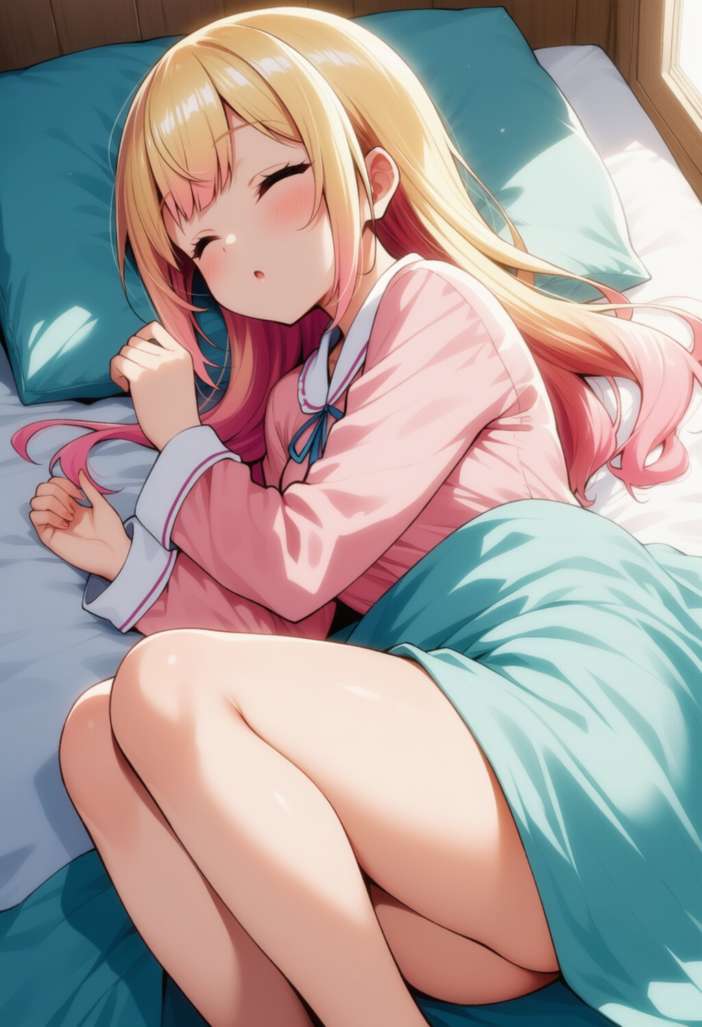 あと5分・・・Zzzz（桃鈴ねね）