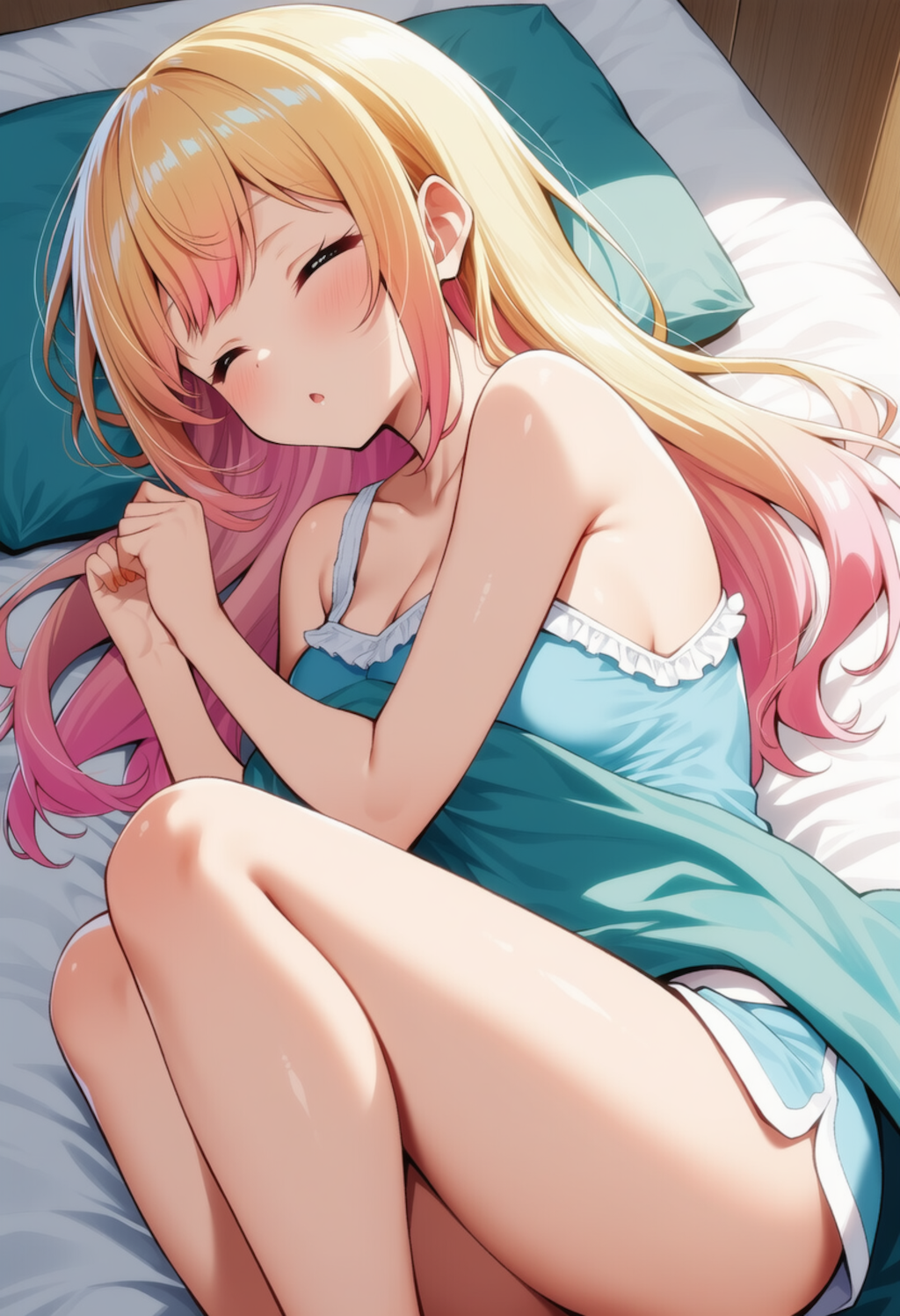 あと5分・・・Zzzz（桃鈴ねね）