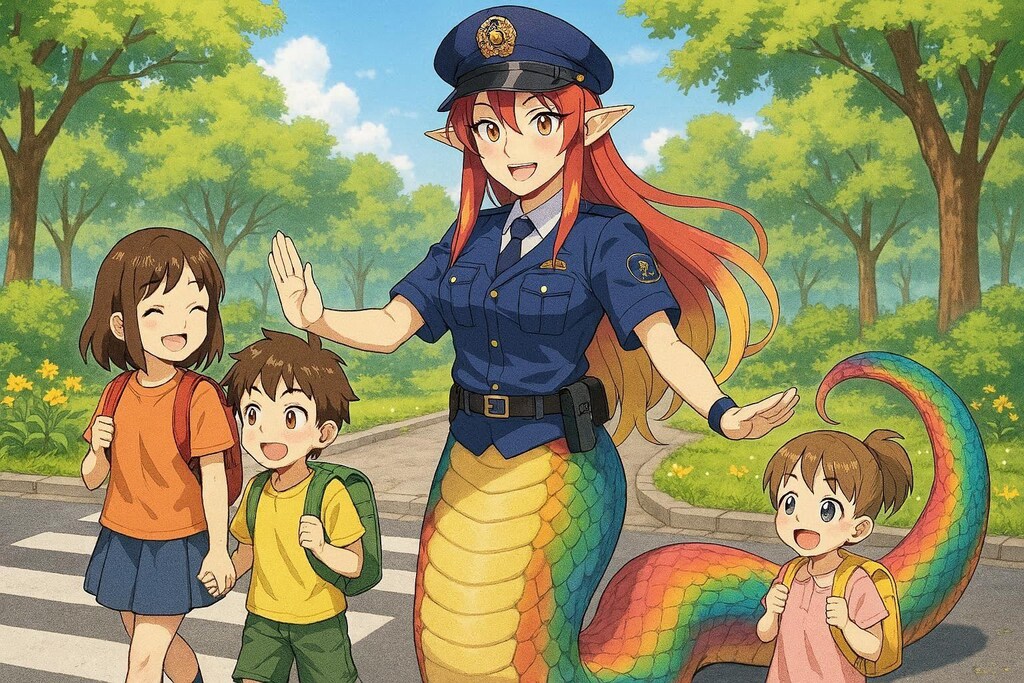 現代ファンタジーのお巡りさん達