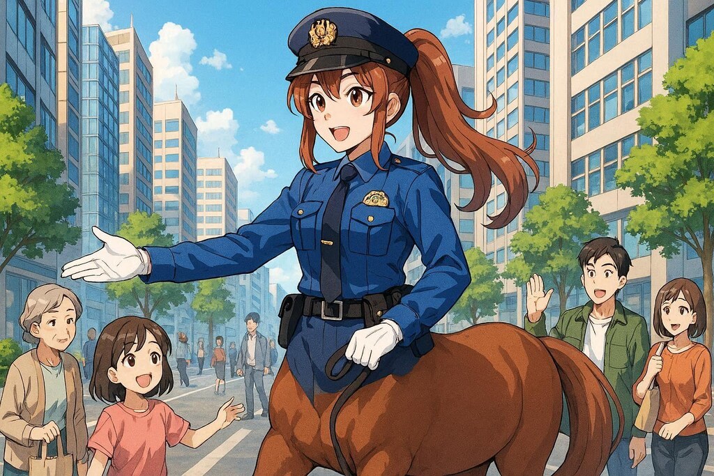 現代ファンタジーのお巡りさん達