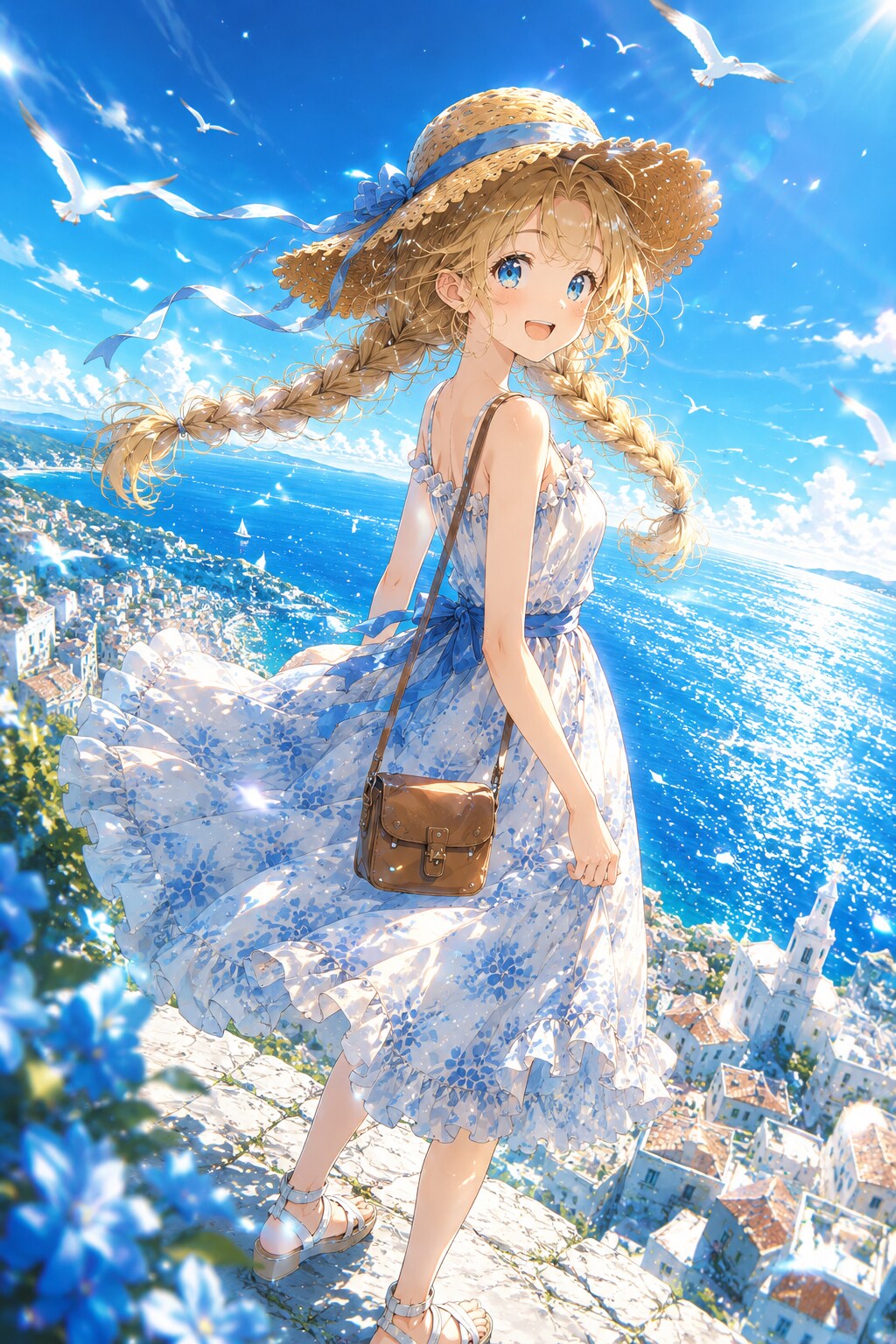 蒼の海、風のスカート