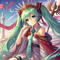 初音ミクと古代文明 2枚目