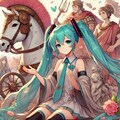 初音ミクと古代文明 6枚目