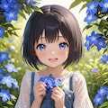 今日の誕生花はルリマツリ 3枚目